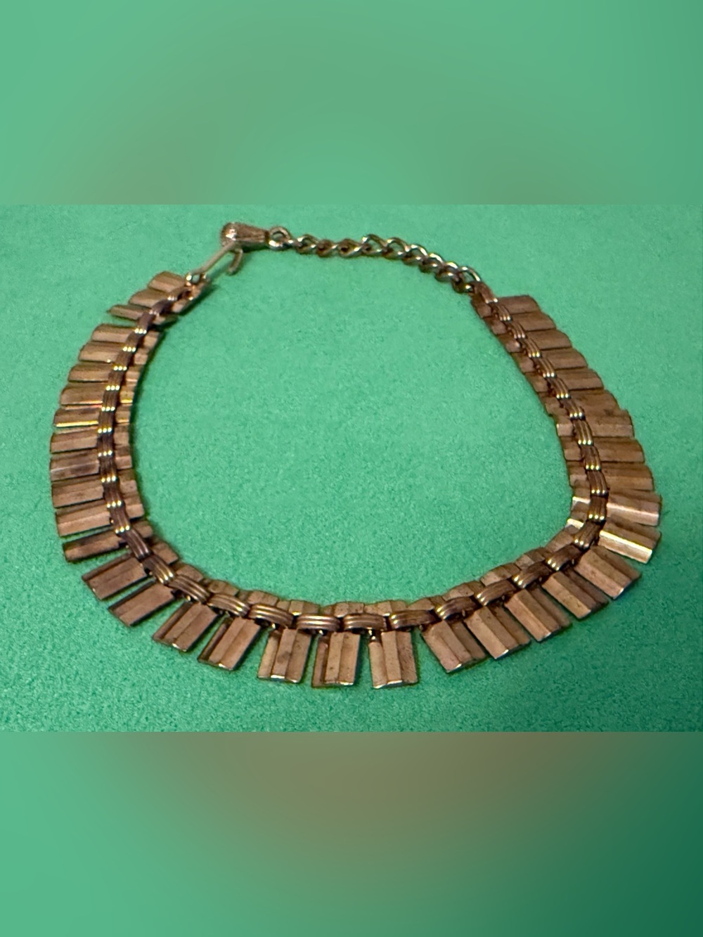 Vintage Gold- Tone Women's Statement Necklace